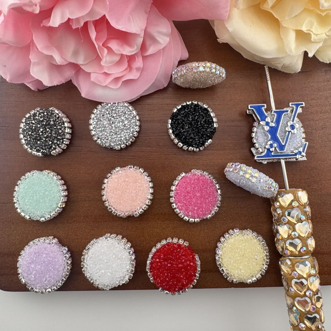FS20732-About 25mm Sugar Base Beads For Making Fancy Beads