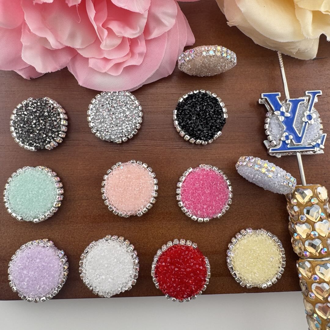 FS20732-About 25mm Sugar Base Beads For Making Fancy Beads