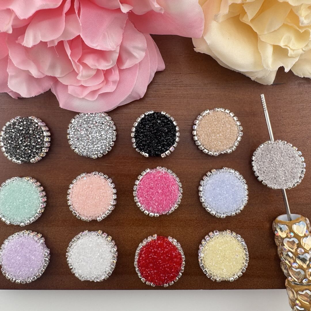 FS20732-About 25mm Sugar Base Beads For Making Fancy Beads