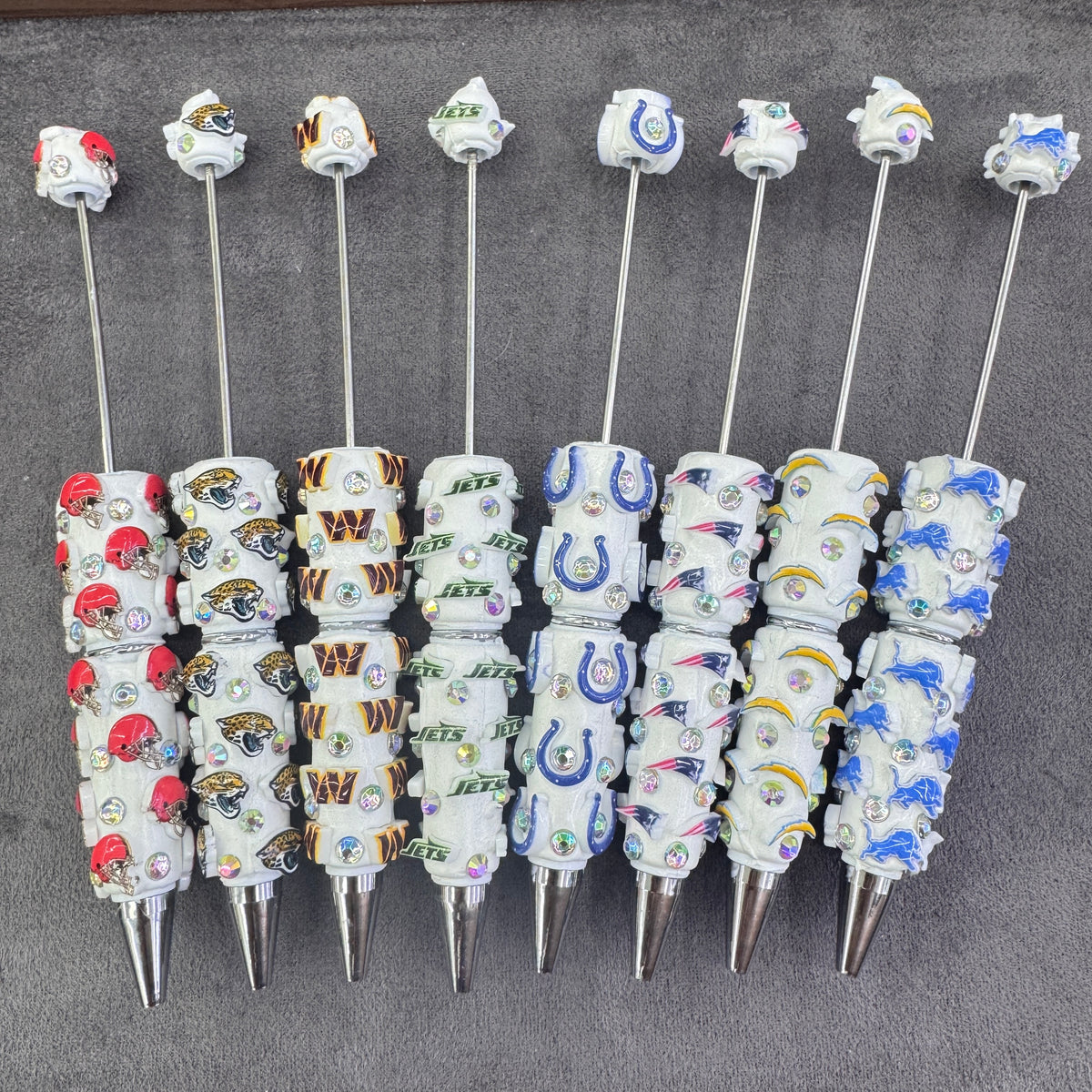 Football Team Clay Beadable Pen