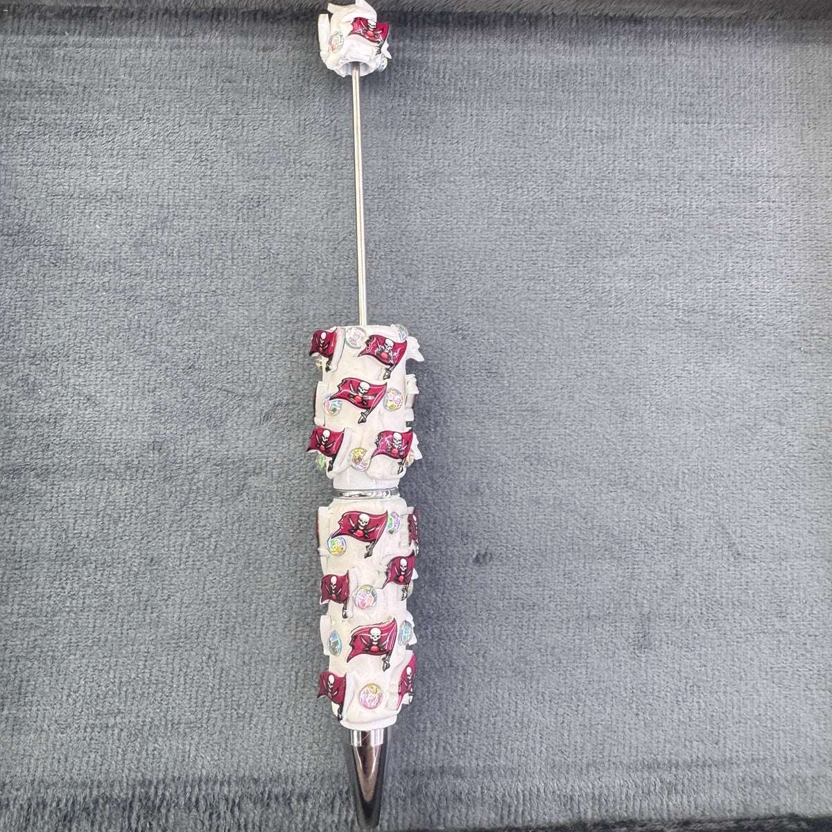 Football Team Clay Beadable Pen