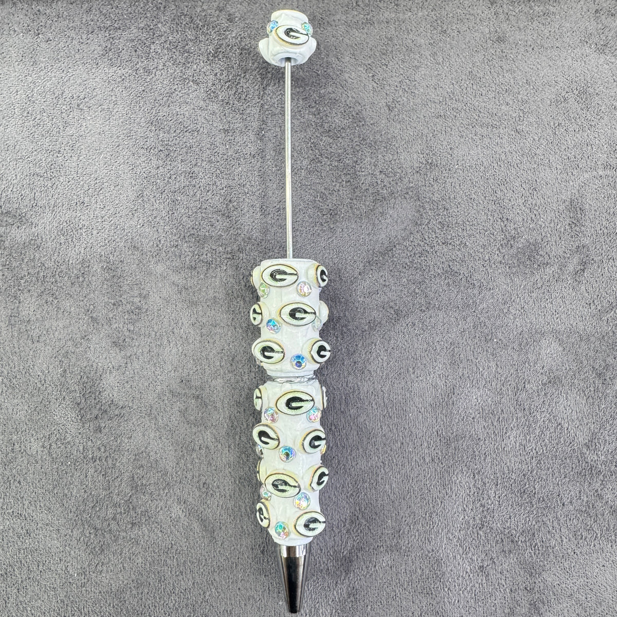 Football Team Clay Beadable Pen