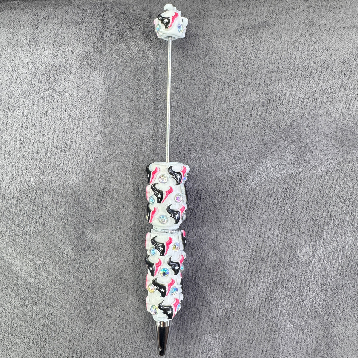 Football Team Clay Beadable Pen