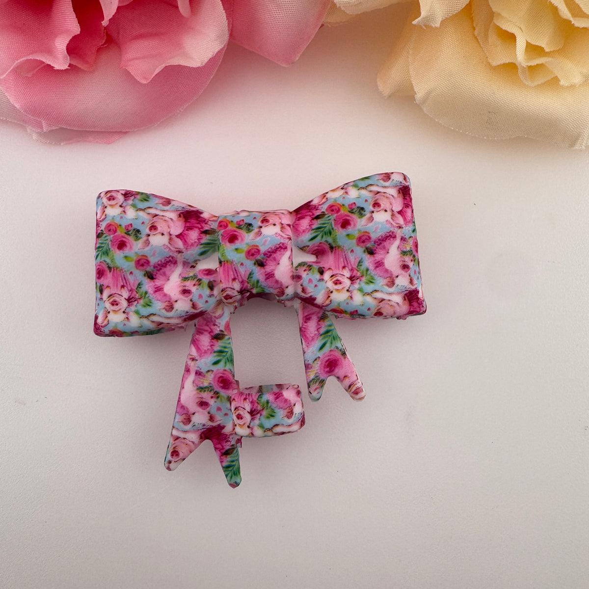 Cute Bowknot Pattern Straw Topper Silicone Cover Set, Floral, Cow Print & Leopard Designs Dust-Proof Straw Tip Protector Caps, Reusable Drinking Straw Accessories for Stanley Cups & Tumblers