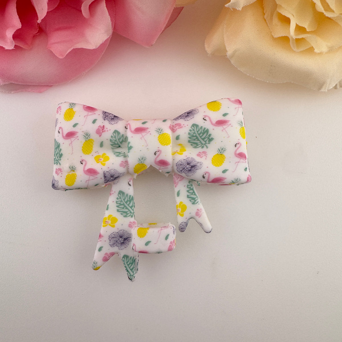 Cute Bowknot Pattern Straw Topper Silicone Cover Set, Floral, Cow Print & Leopard Designs Dust-Proof Straw Tip Protector Caps, Reusable Drinking Straw Accessories for Stanley Cups & Tumblers