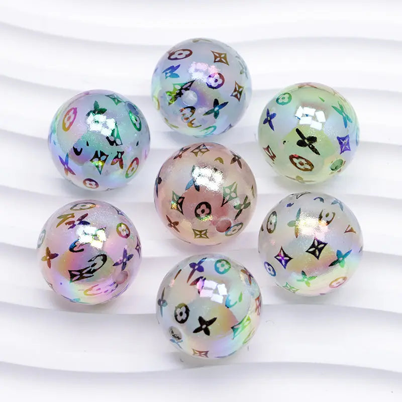 20m Luminous Acrylic Beads Zoe's DIY Shop