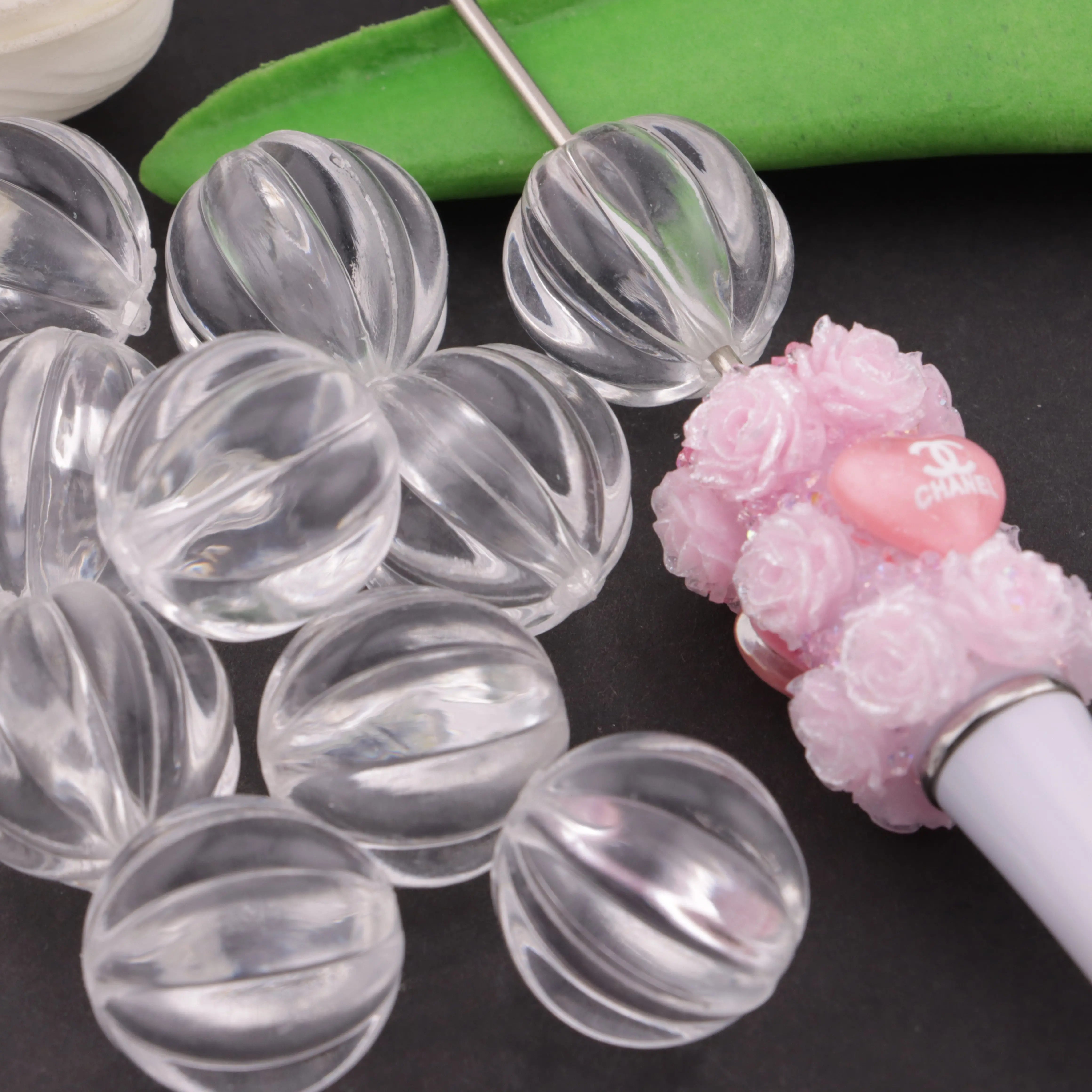 20mm Pumpkin Beads Zoe's DIY Shop