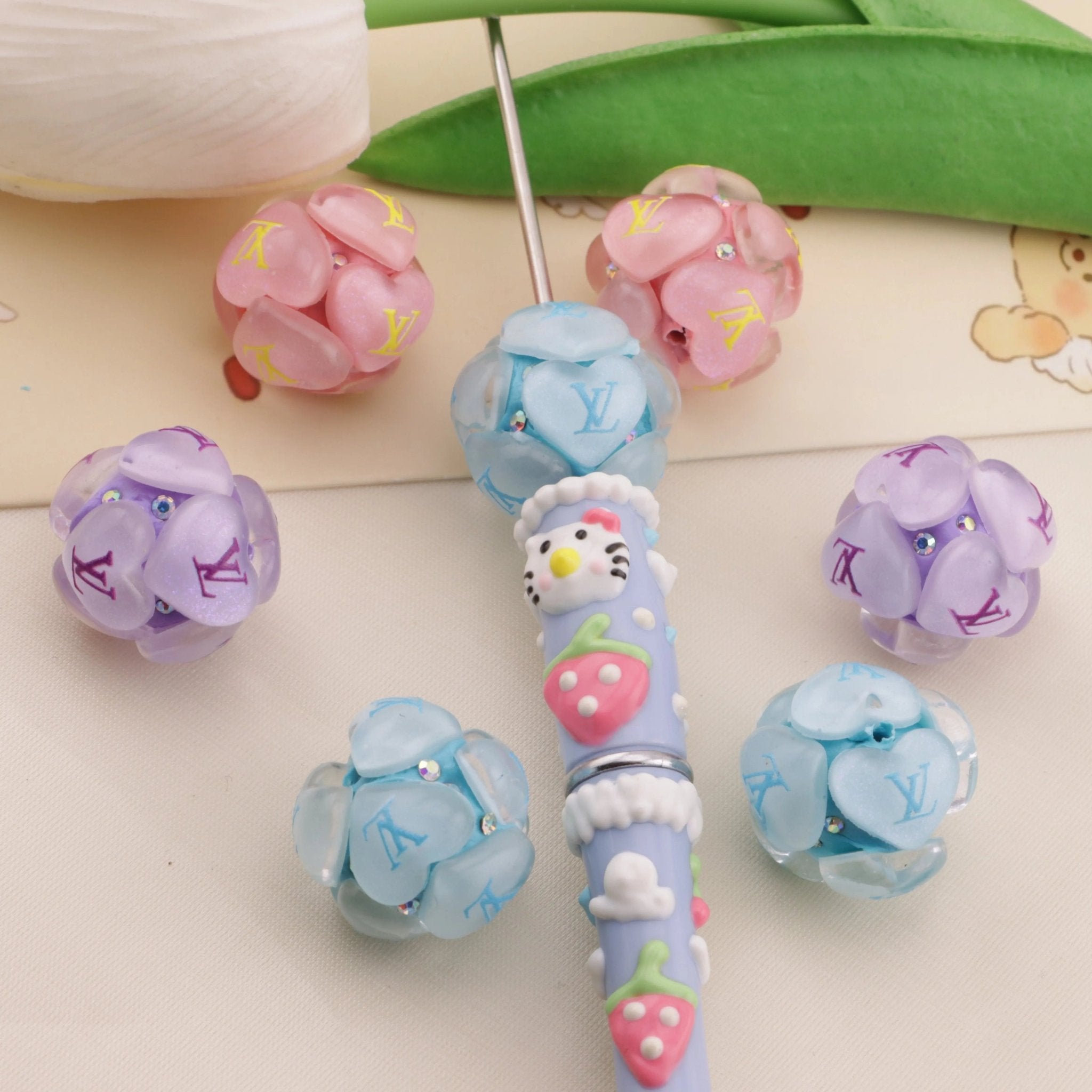 20Mm Clay Beads -Zoe DIY Wholesale