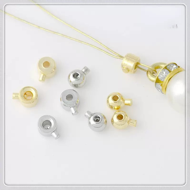 FS2517- 2.9*2.4MM Steel wire positioning beads Zoe's DIY Shop