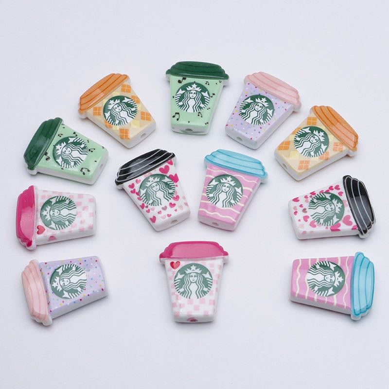 FS5279-30Mm Starb Cups Resin Beads Fit For Pen