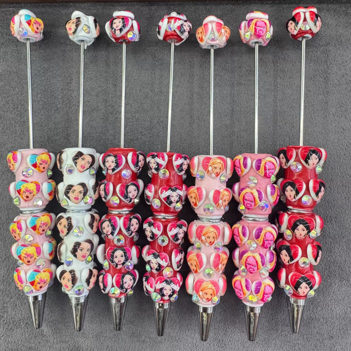 Barbie Clay Beadable Pens