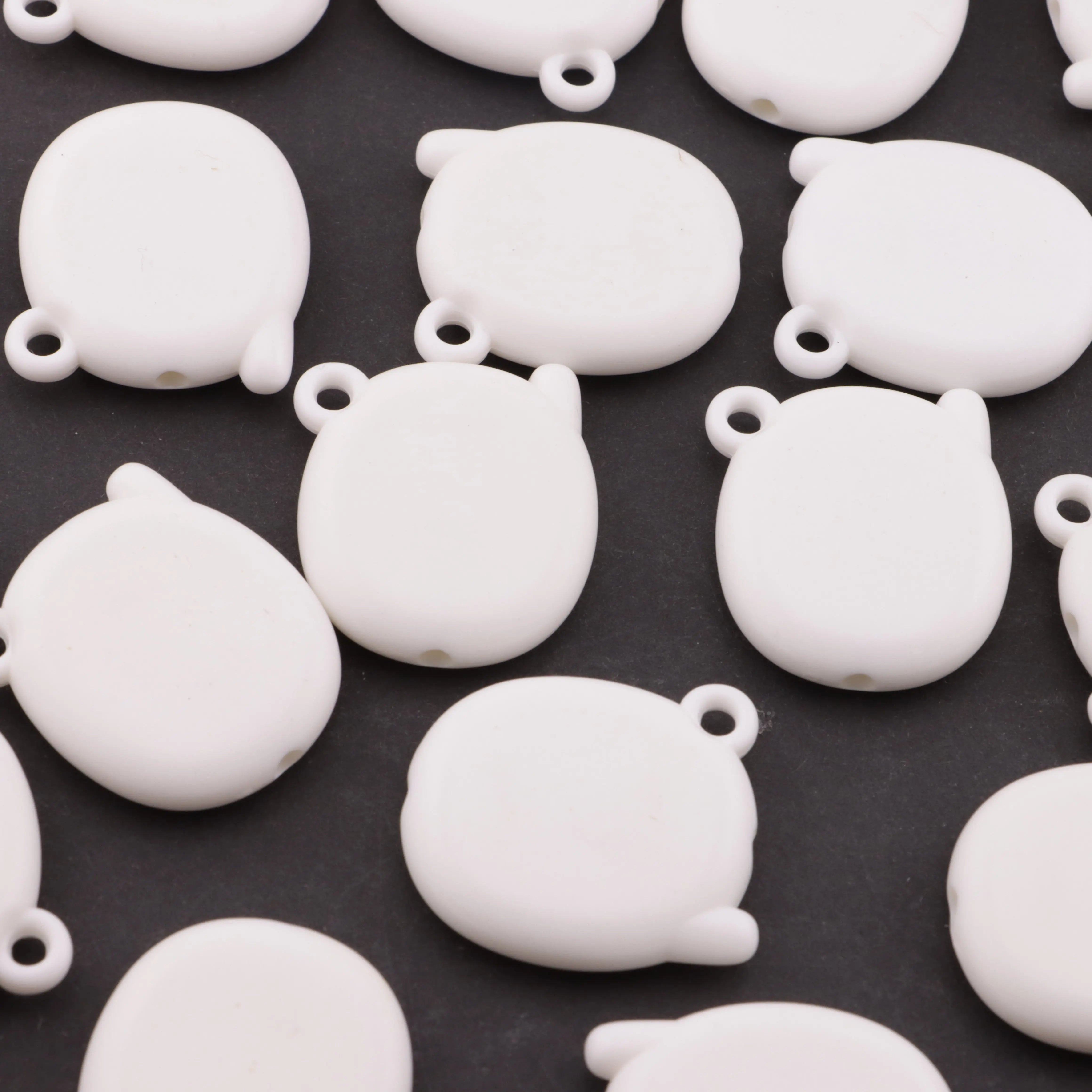 25*29mm Phone Based Beads, Phone Beads Base Beads With Hanging Holes Zoe DIY Shop