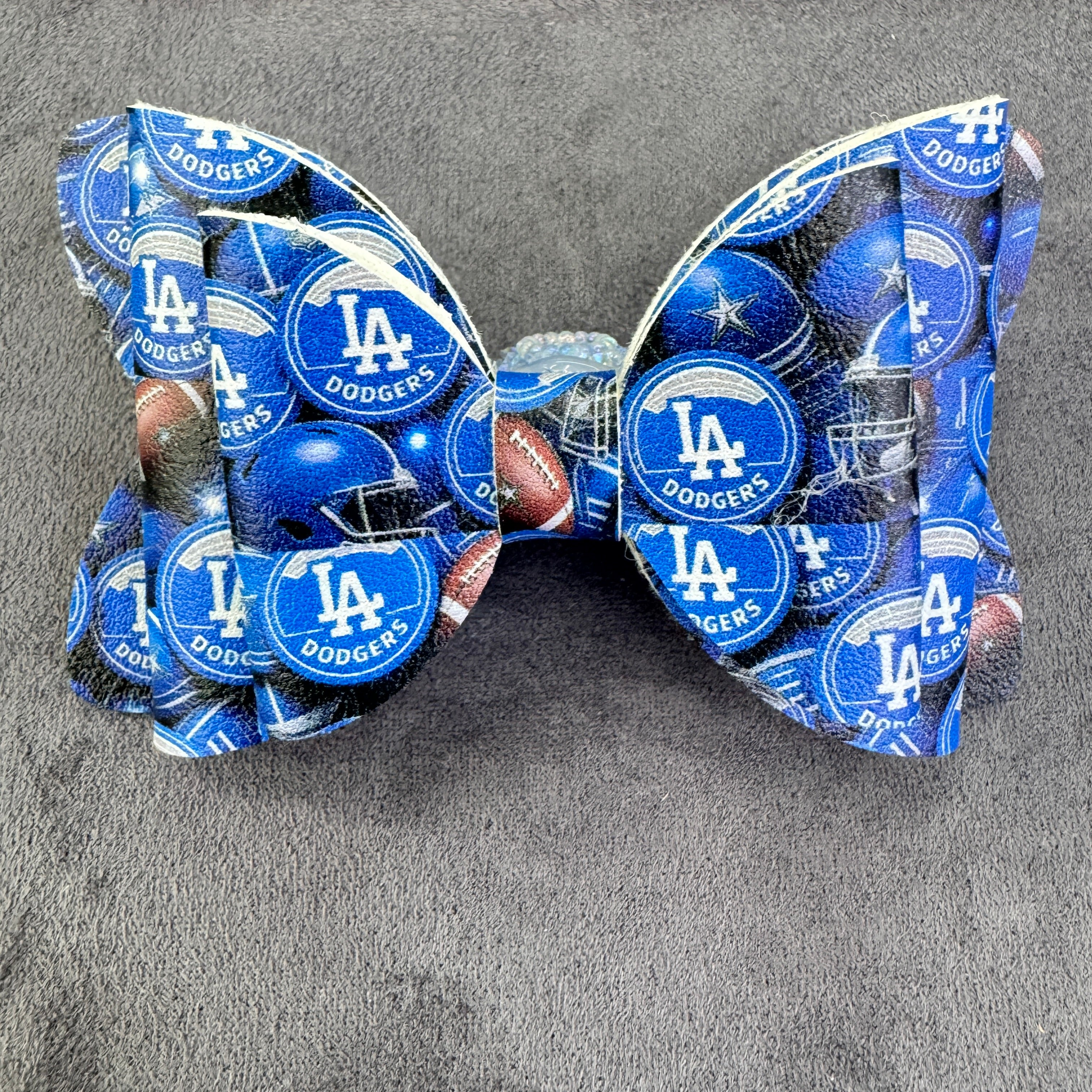 Sports Team Print Series Sugar Bow Beads,For Pen Toppers