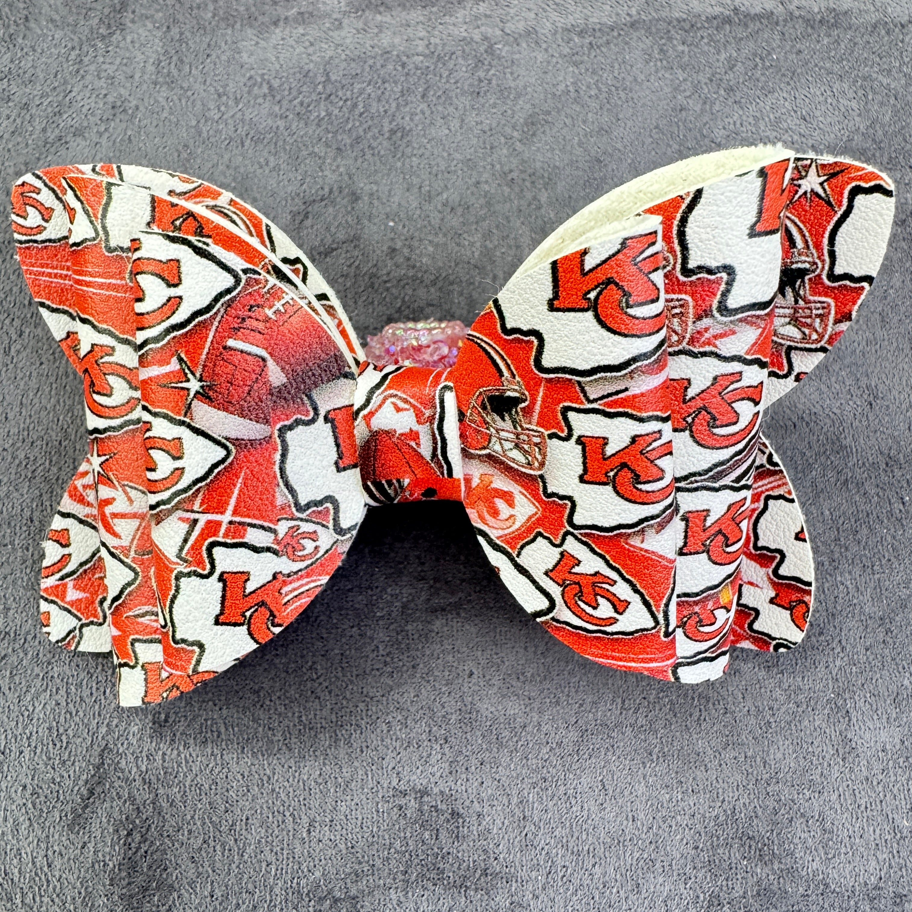 Sports Team Print Series Sugar Bow Beads,For Pen Toppers