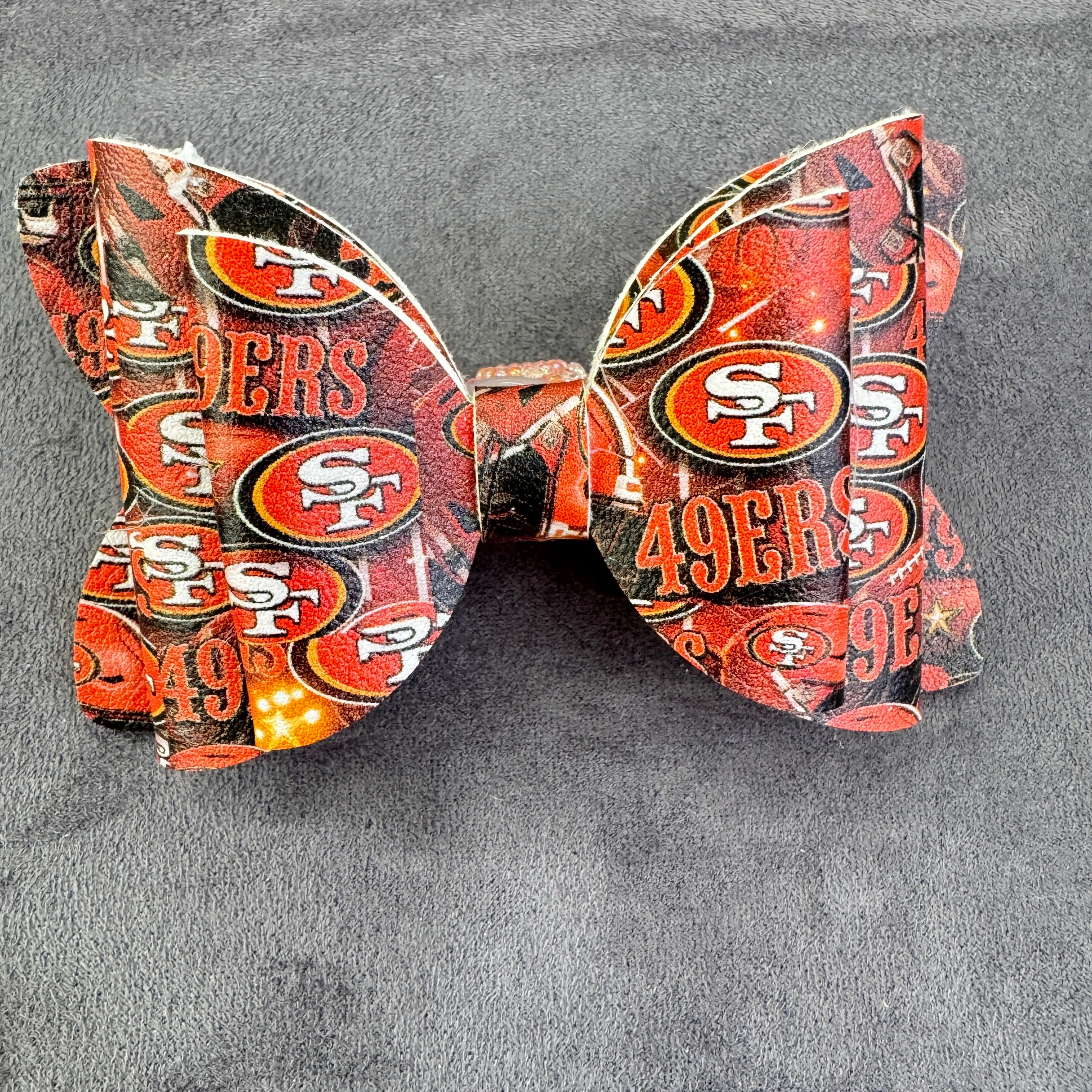 Sports Team Print Series Sugar Bow Beads,For Pen Toppers