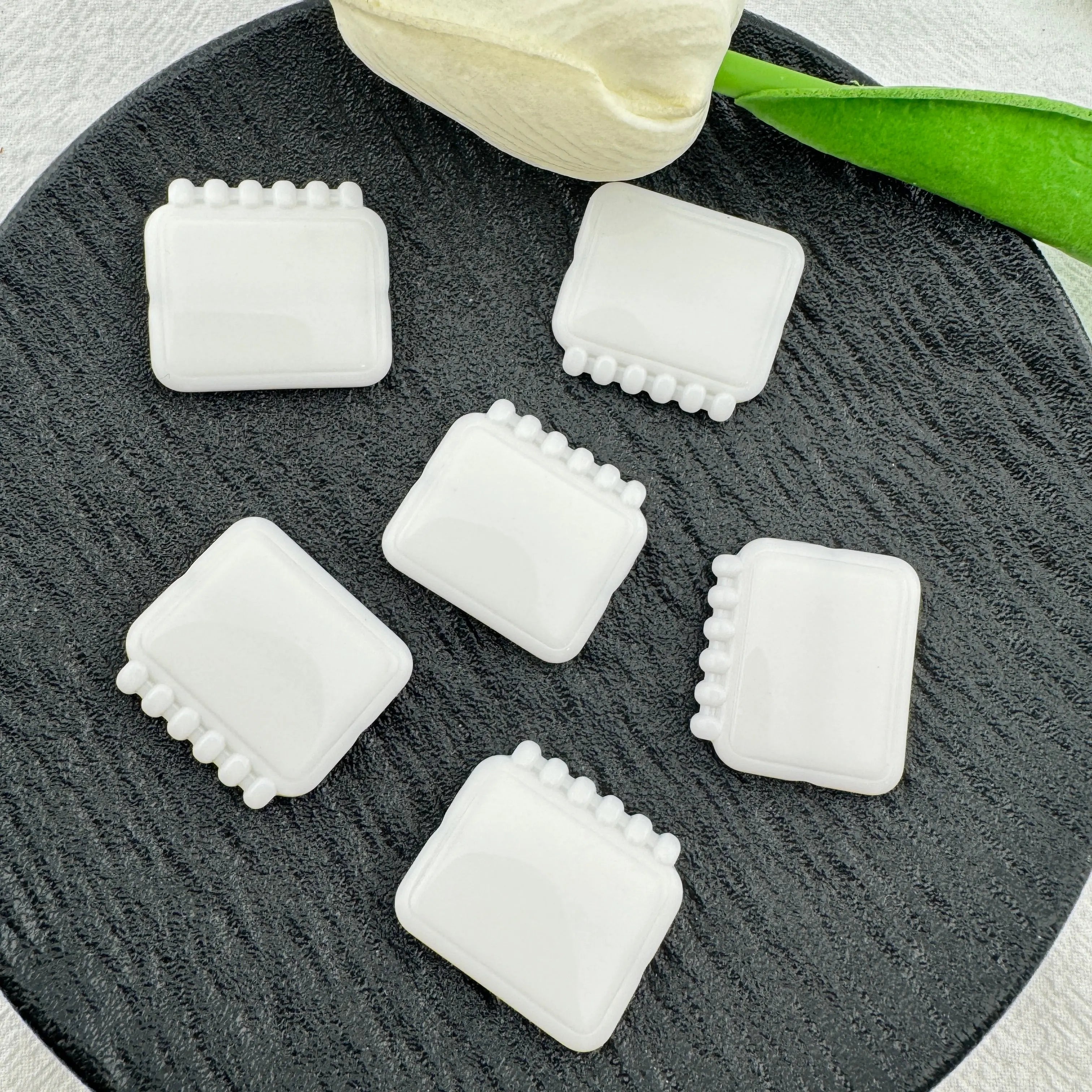 26×30mm Book Page Based Beads Zoe's DIY Shop