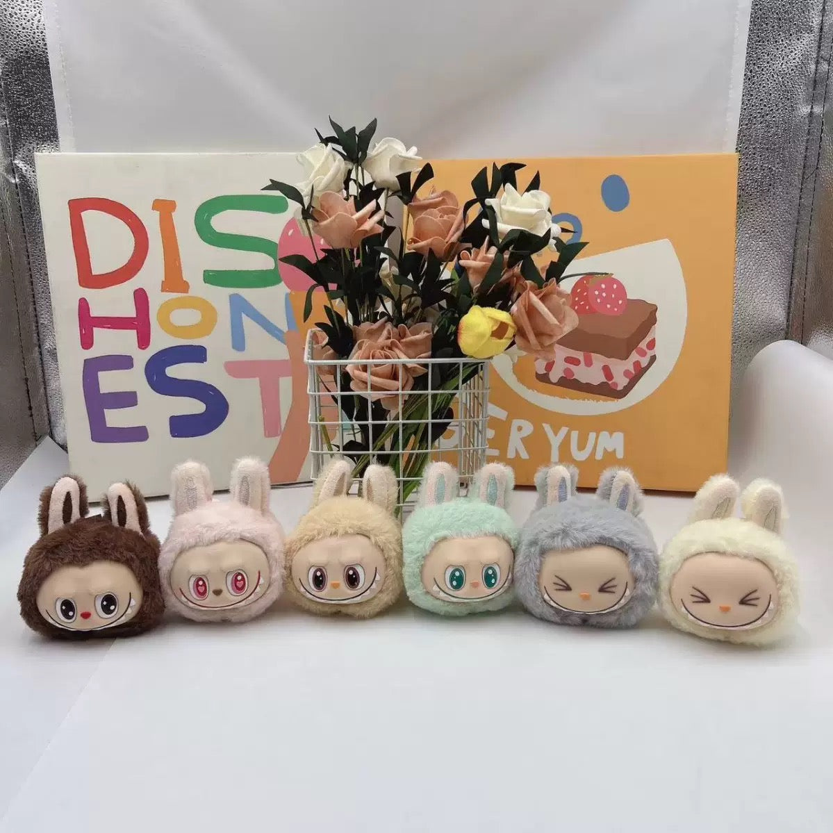 FS6813-Labubu Head 2.0（Labubu Head Only Not Contain With Keychain） Zoe DIY Wholesale