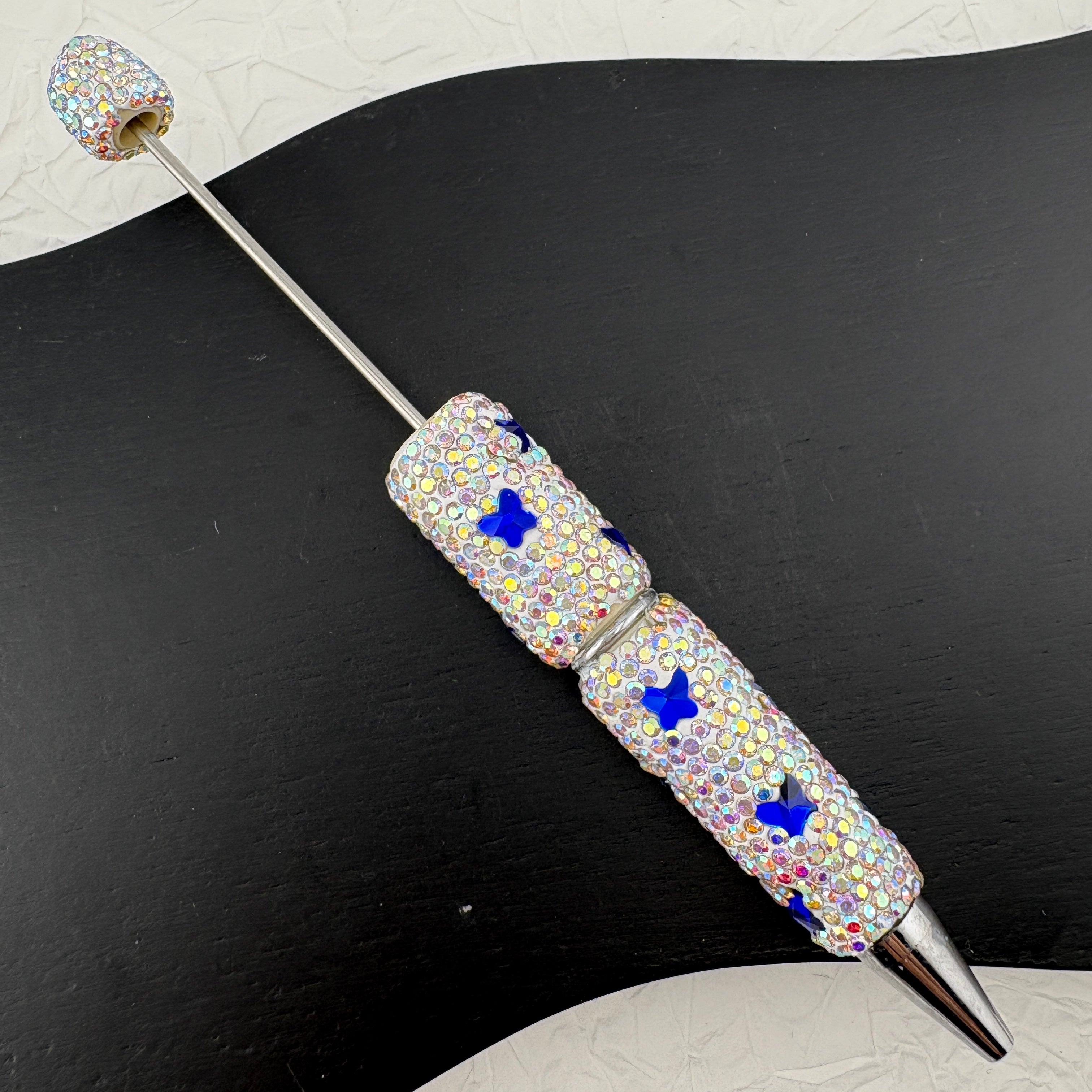 FS2568- 1 Piece Butterfly Crystal Full Diamonds Fancy Pens