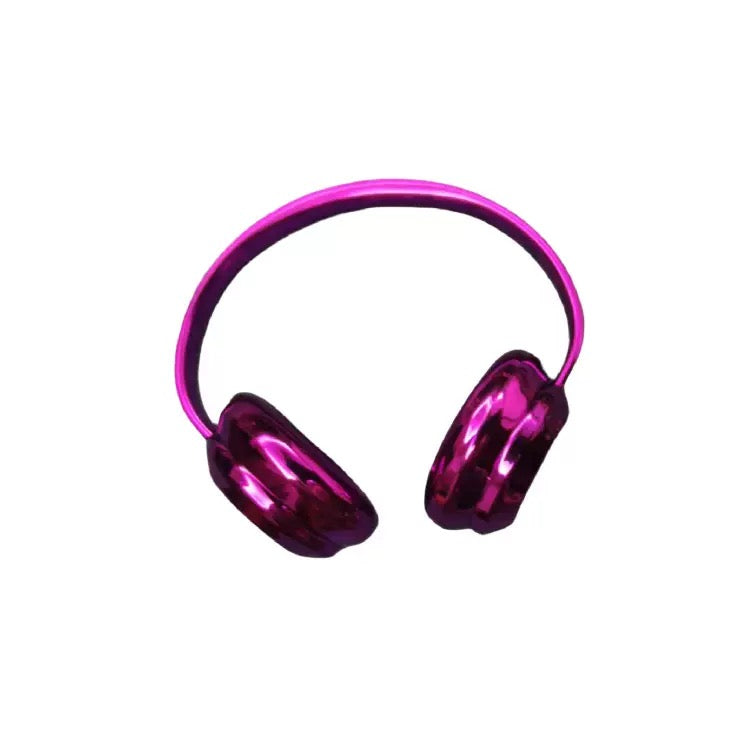 FS6623-Metalic Looking Ear Phone For 17cm Labubu 1.0-2.0-3.0 Zoe's DIY Shop