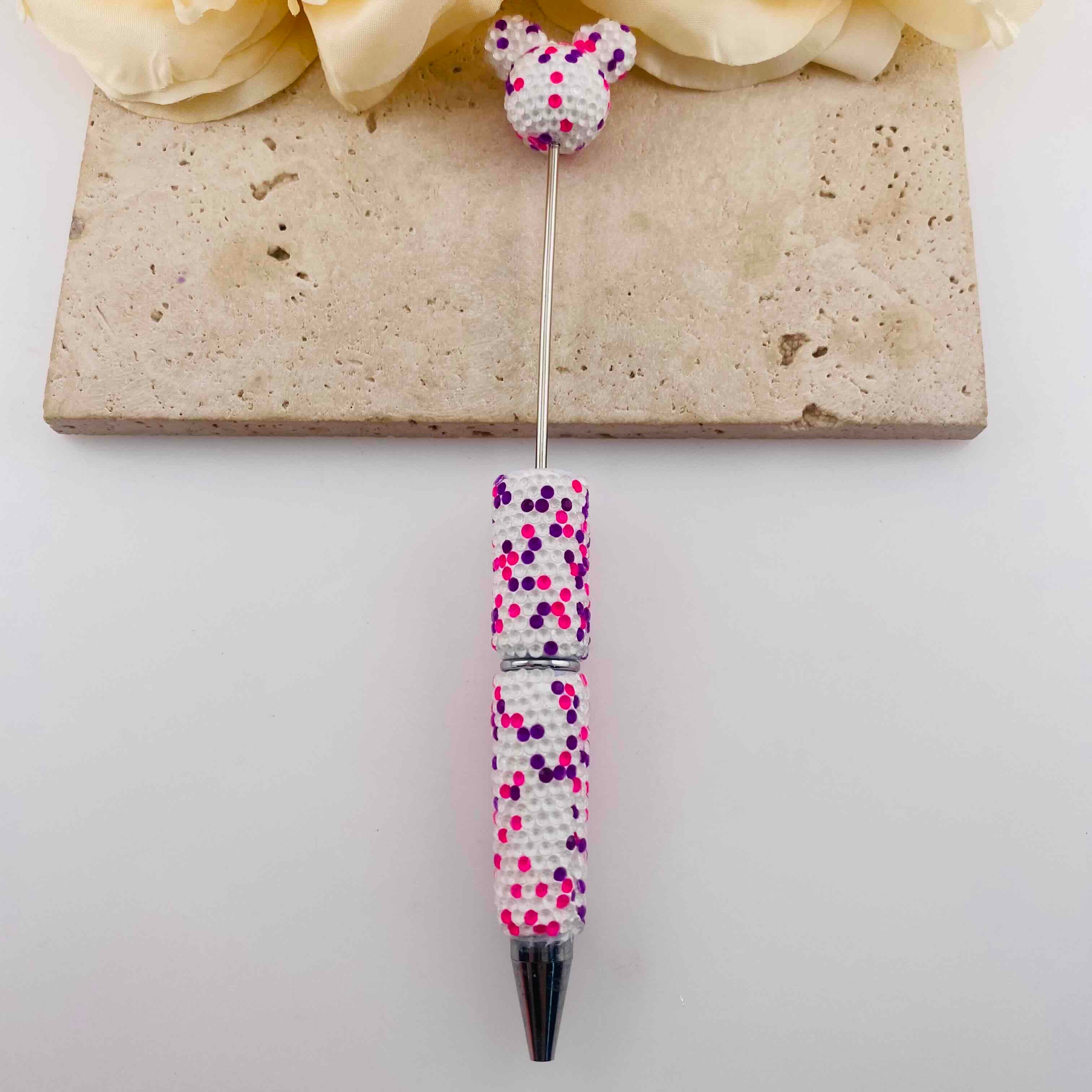 FS20075-Rhinestone Mickey Beadable Pens