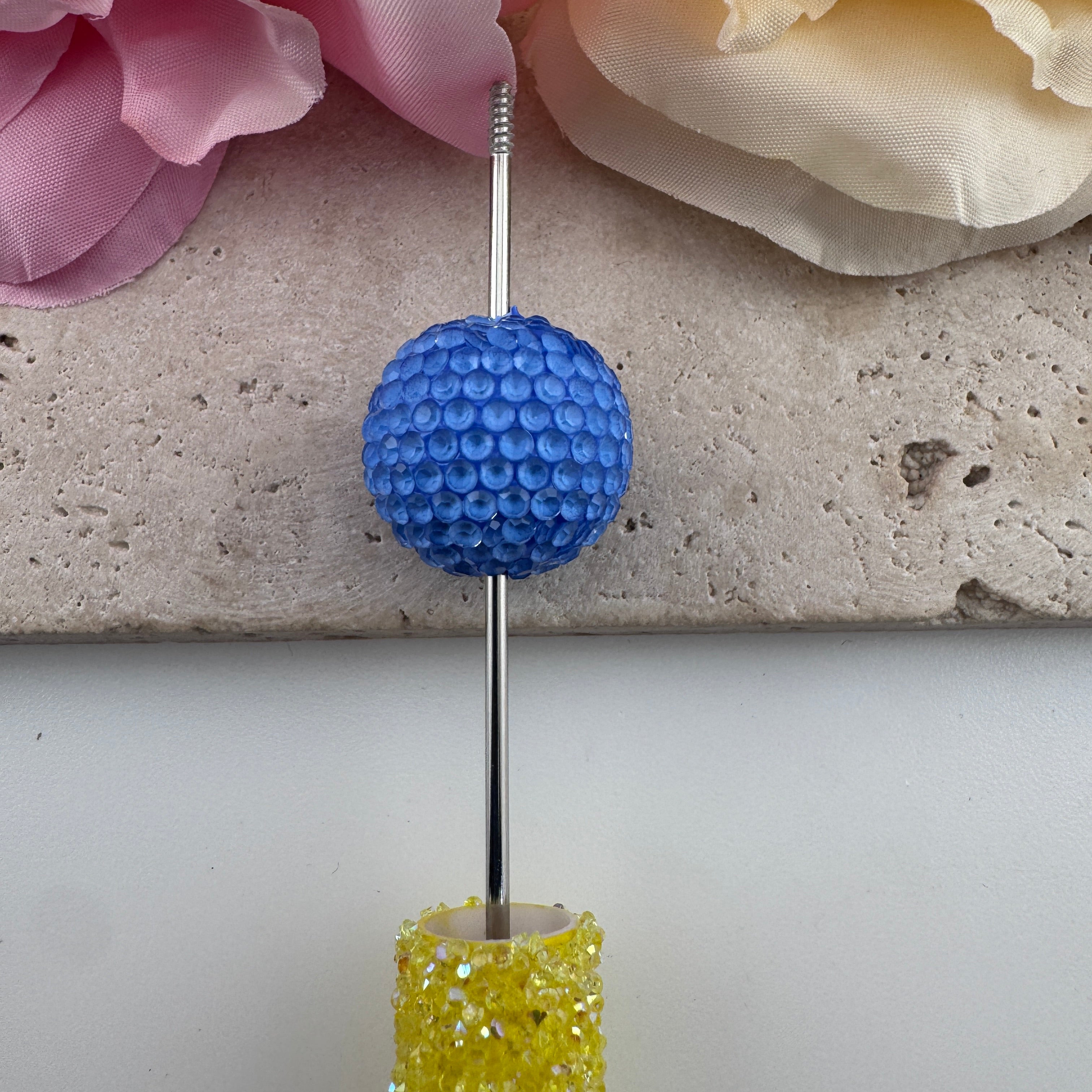 FS20015-About 20mm Mixed Neon Color Beads