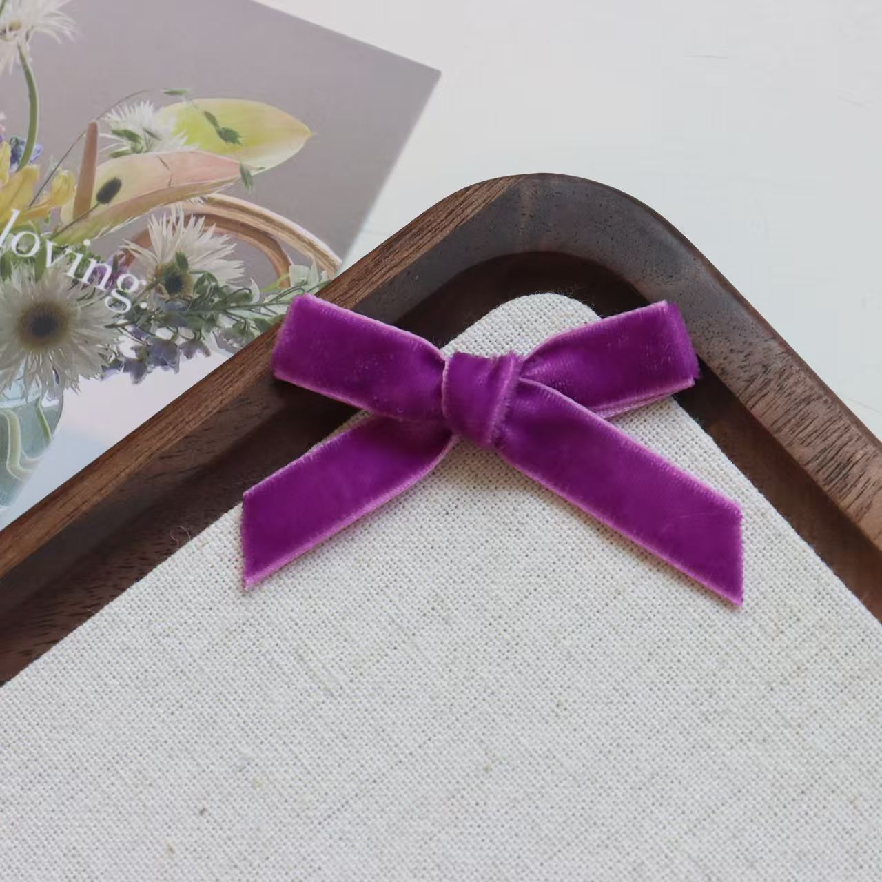 FS4656- 10mm Velvet Bows