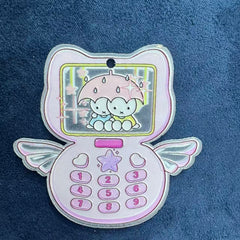 Printed Acrylic Charms Pedant For Making Keychain