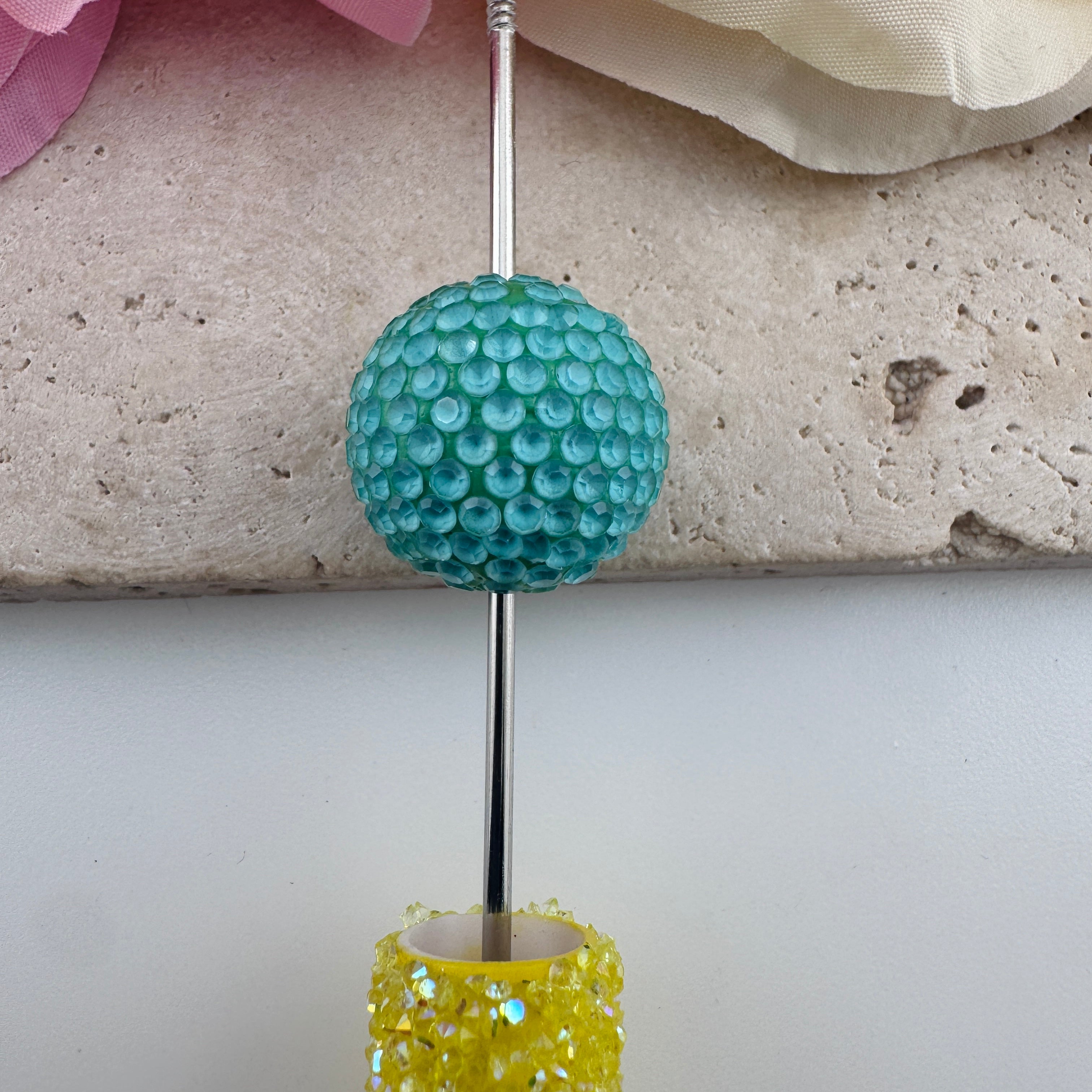 FS20015-About 20mm Mixed Neon Color Beads