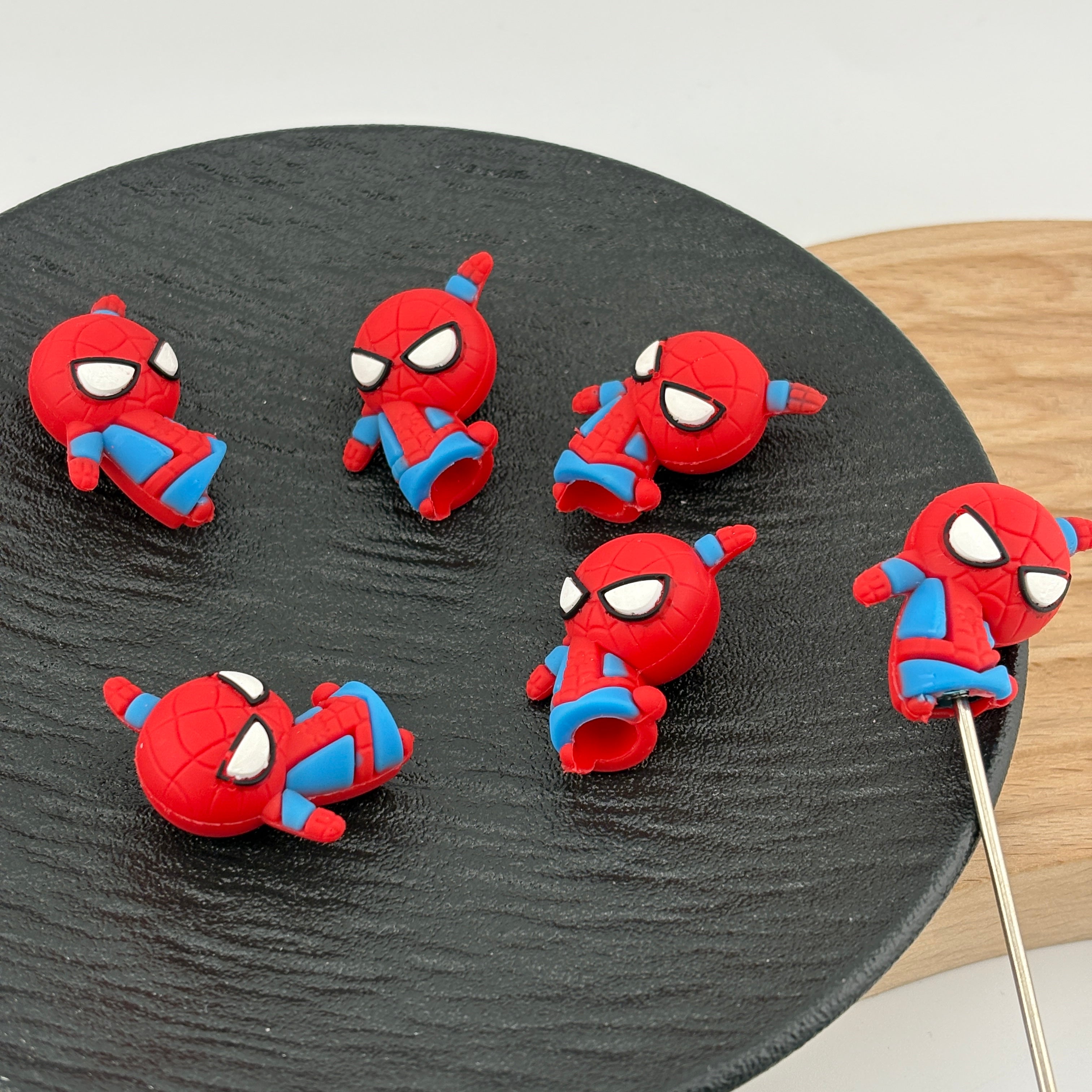 FS2238- 10PCS Spider-Man Pen toppers