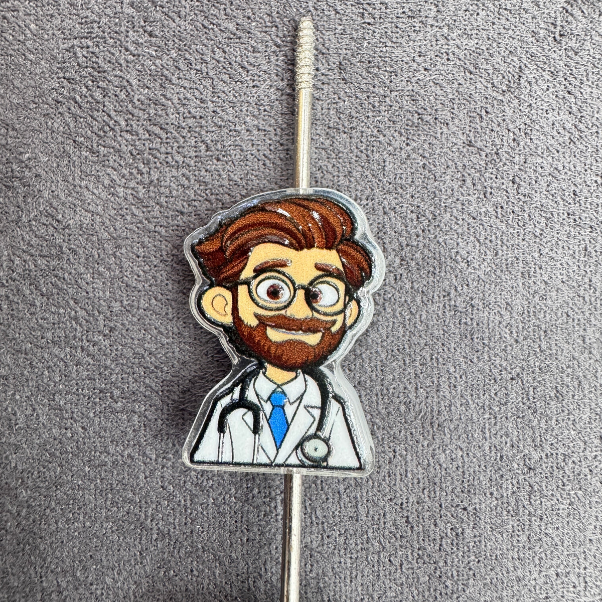 Cute Doctor Nurse Acrylic Focal Beads