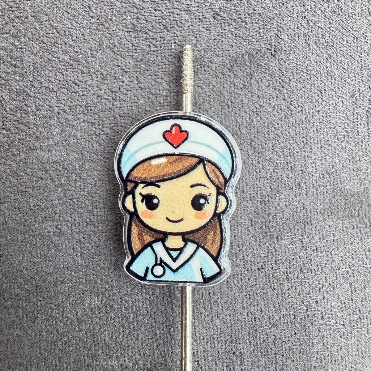 Cute Doctor Nurse Acrylic Focal Beads