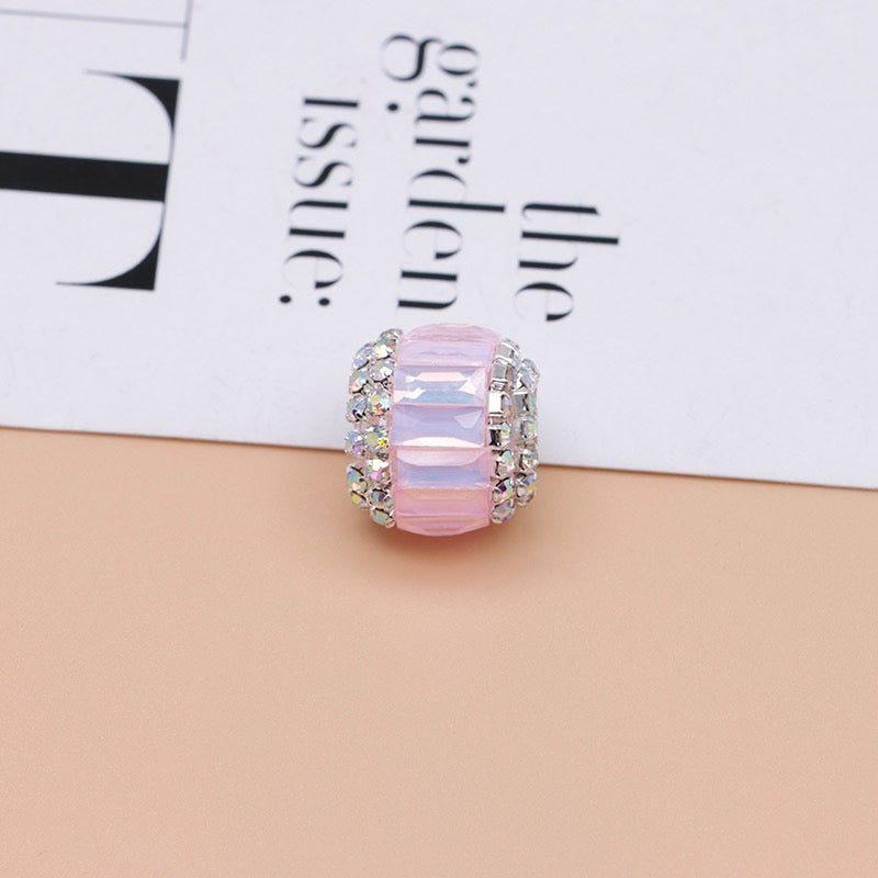 FS10876 -About 15×17×17mm Mocha Glass Crystal Fancy Beads