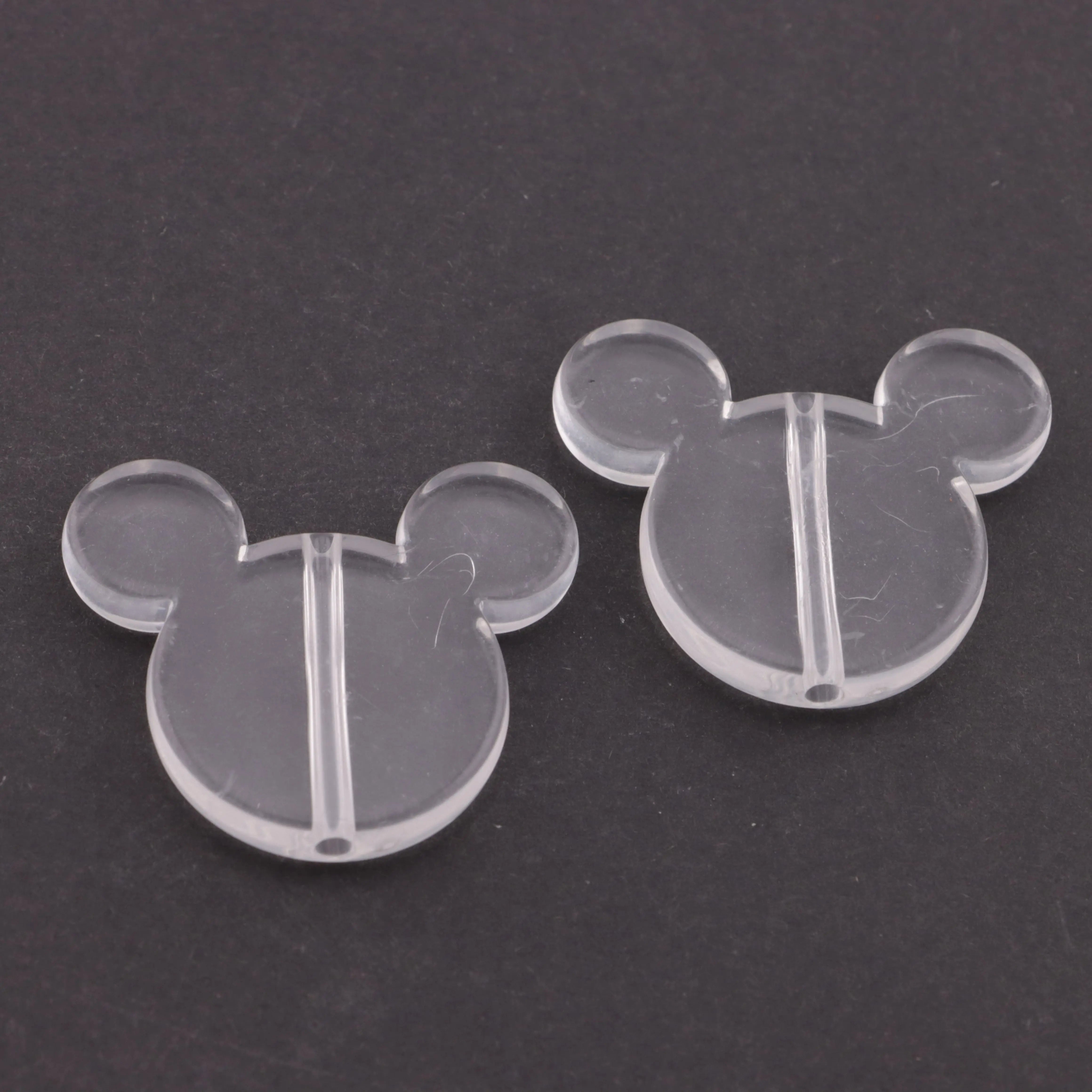 33*39Mm Mickey Head Plate Based Beads Zoe's DIY Shop