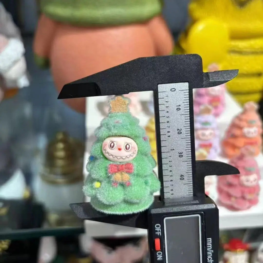 33*45mm 10 Pieces Labubu Flocked Resin Charms Zoe's DIY Shop