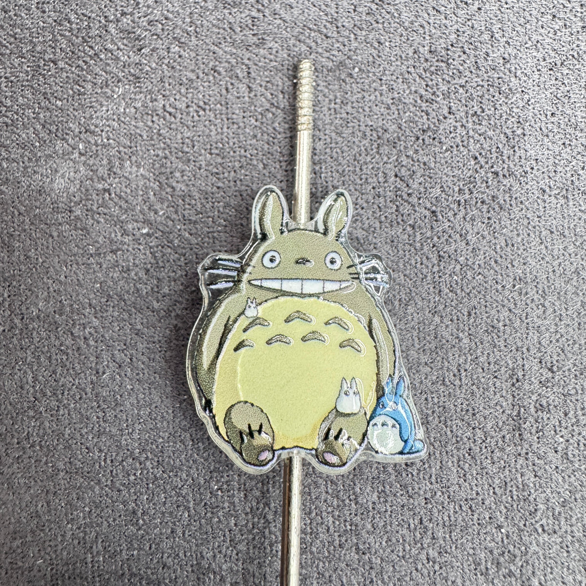 Cute Totor Japan Anime Grey Animal Acrylic Focal Beads,Multi-Scene