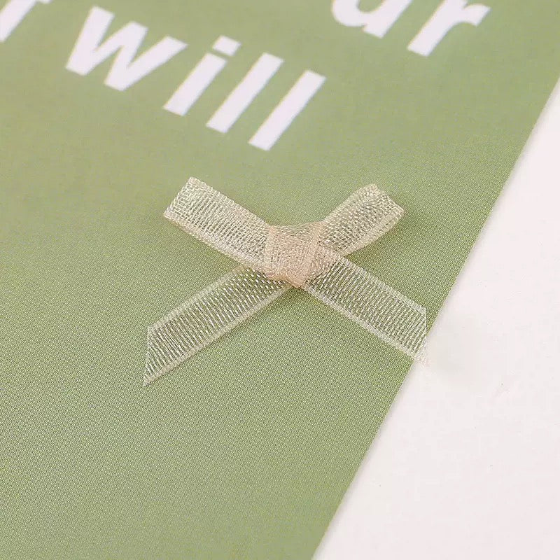 FS10201-About 17mm Farbic Bow Patch