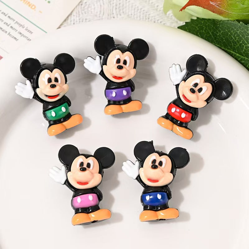 FS5513- Pvc Mk Beads Mickey Silicone Beads Zoe's DIY Shop