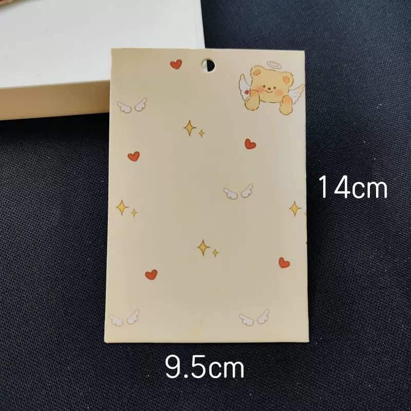 FS582-10 Pieces P9.5*14cm Phone Chain Card Zoe DIY Wholesale
