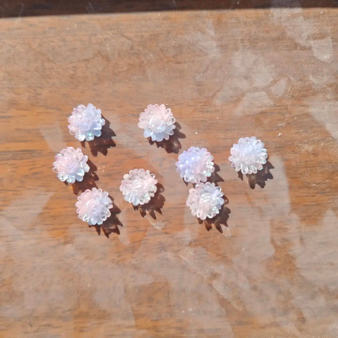 FS5627-10MM Soft Flower Luminous Charms Zoe DIY Wholesale