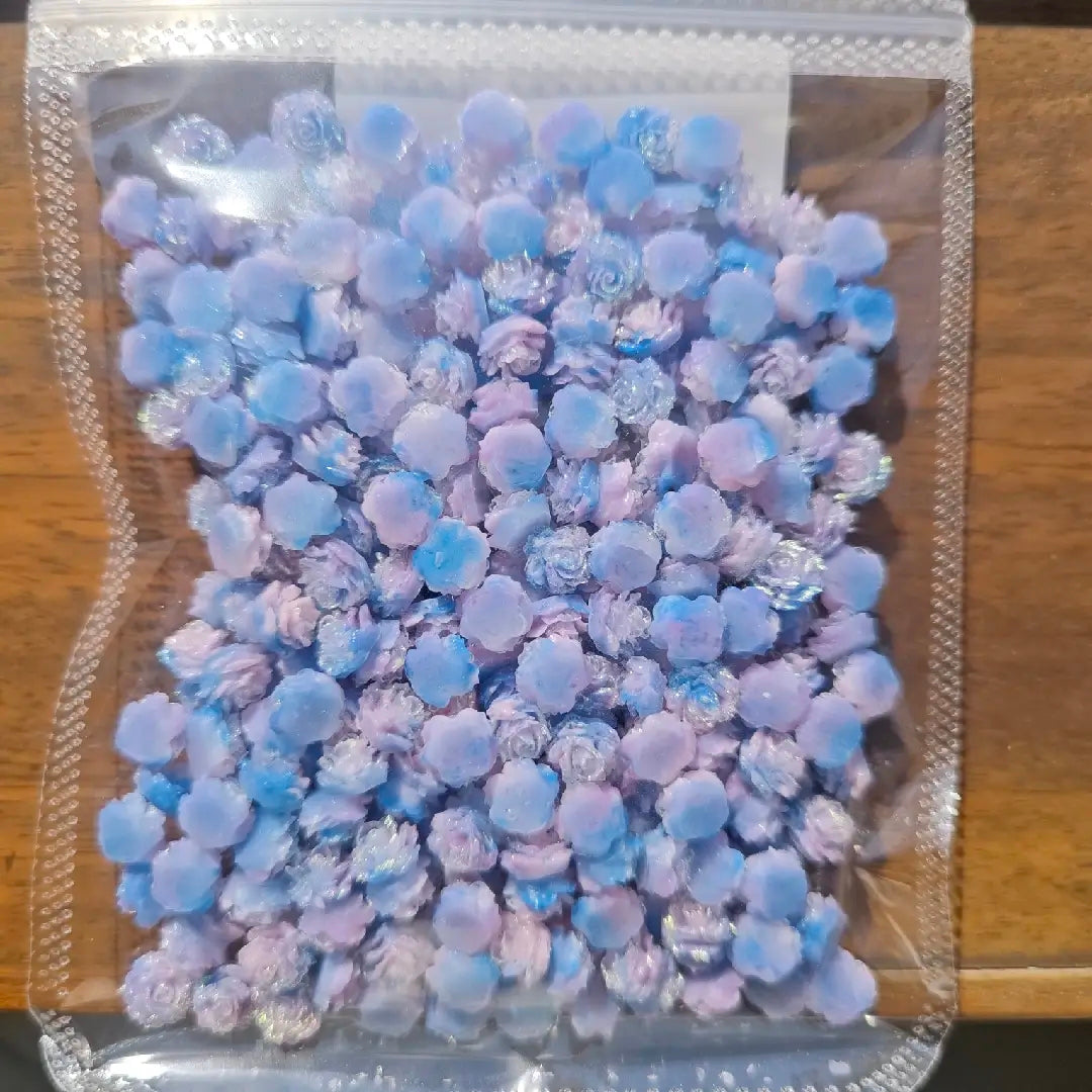 FS6568-8MM Luminous Soft Flower Charms Zoe DIY Wholesale