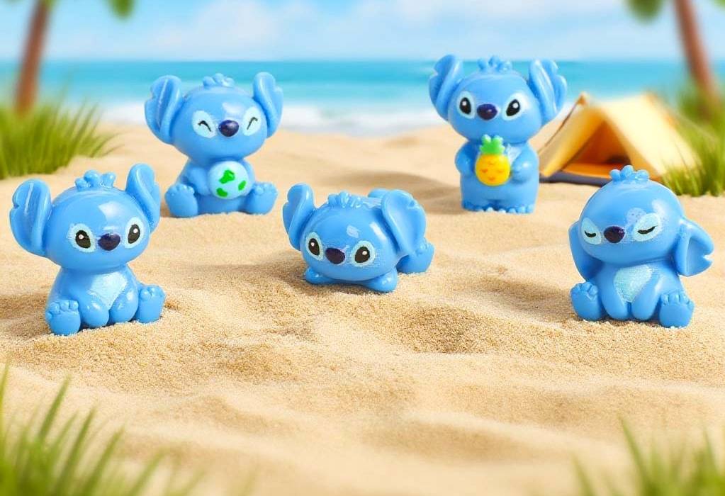 FS6466-2*20MM 3D Stitch Resin Beads Zoe DIY Wholesale