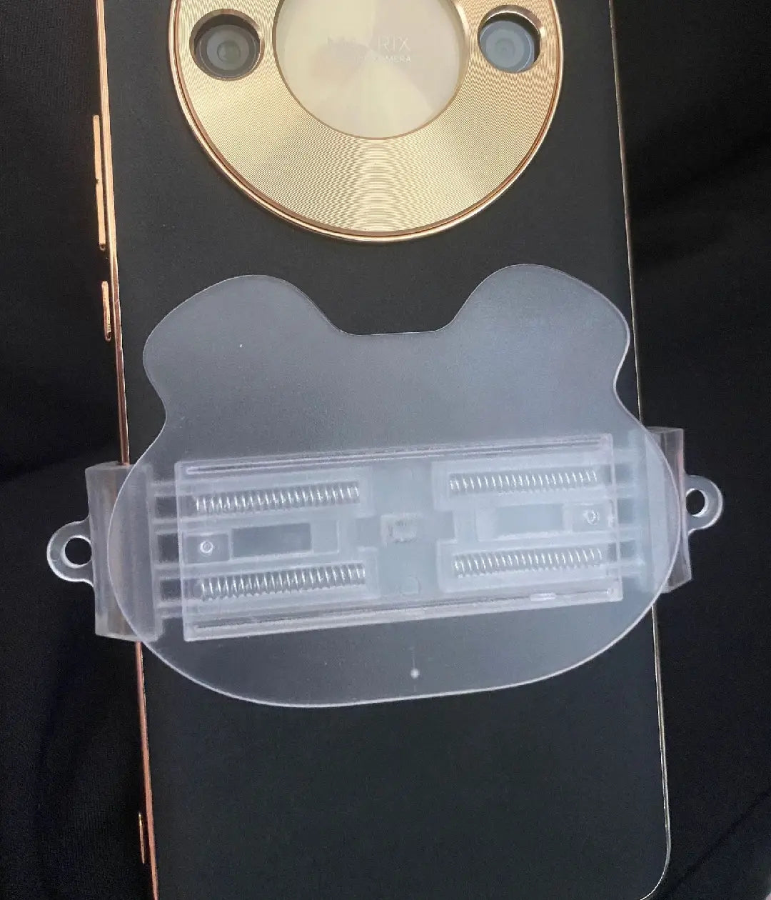 FS4235-Spring Retractable Bear Phone Back Clip Zoe DIY Wholesale