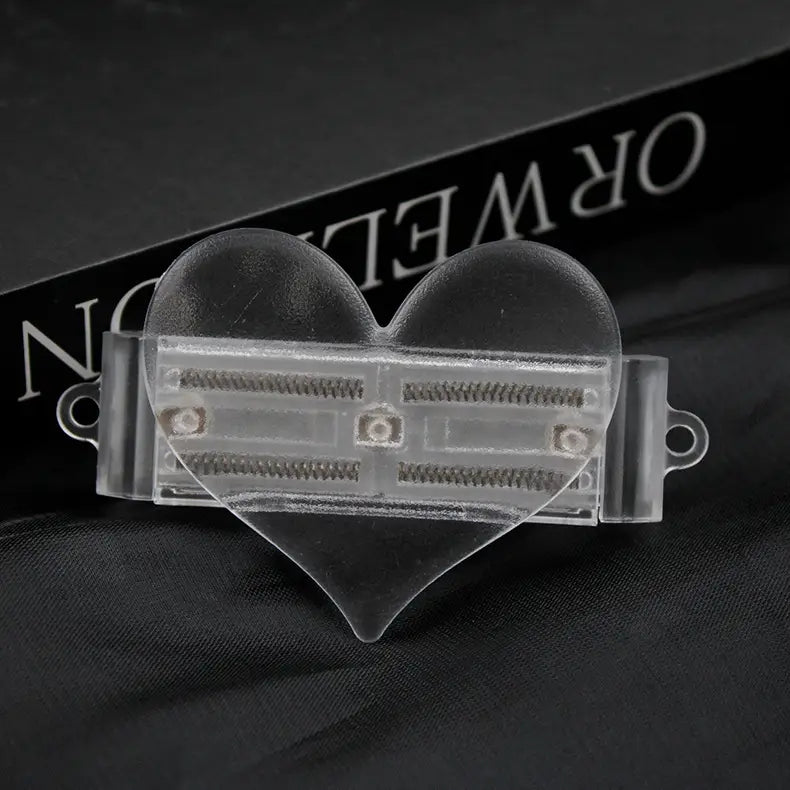 FS4236-Spring Retractable Heart Phone Back Clip Zoe DIY Wholesale