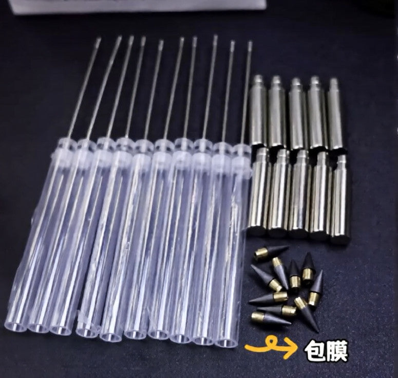 FS6526-Beadable Empty Tube QuickSand Gel Pens Zoe DIY Wholesale