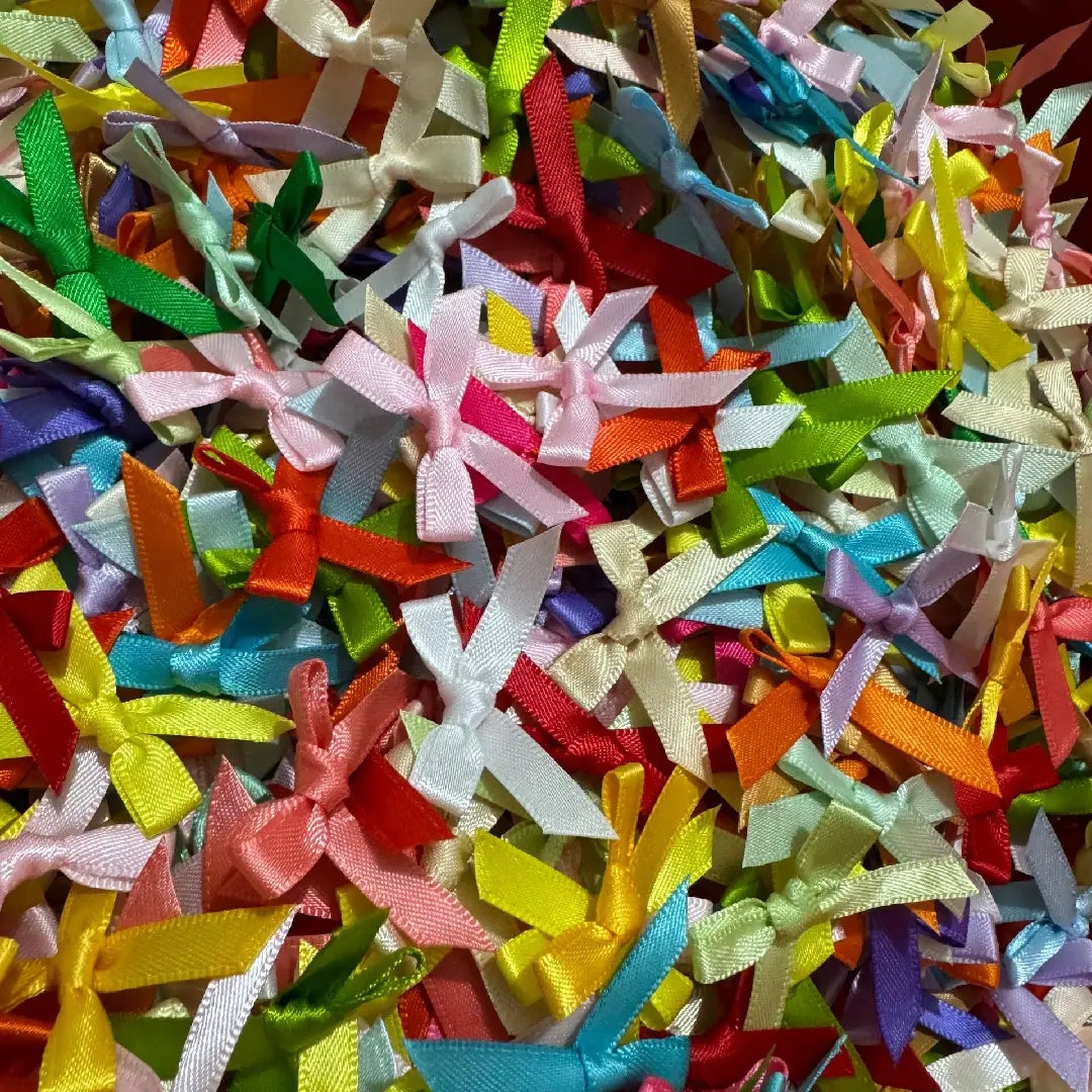 10MM Velvet bow Zoe DIY Wholesale