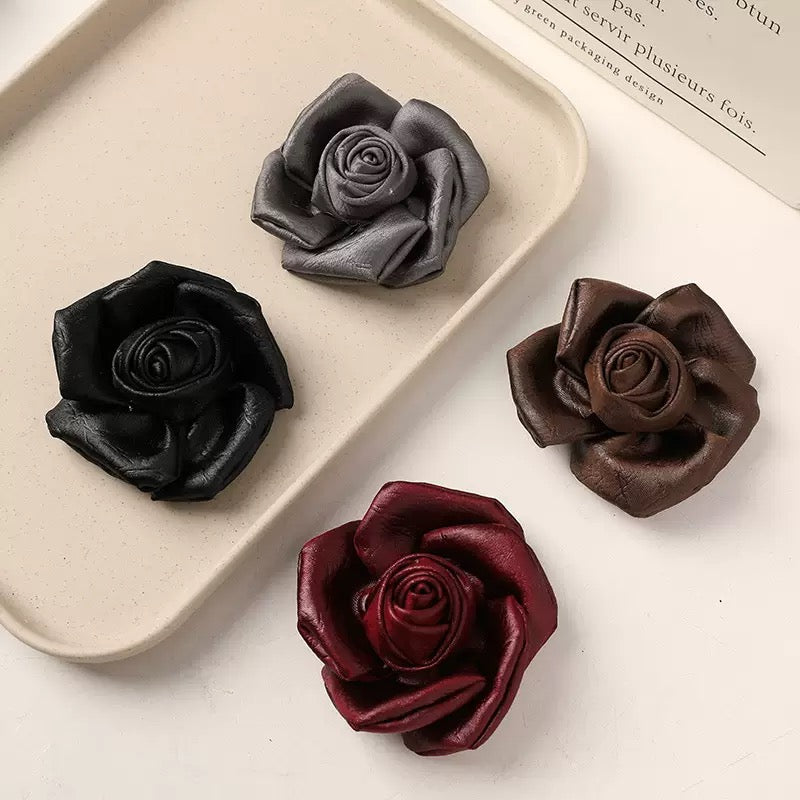 FS10180-7.5cm Fabric Rose