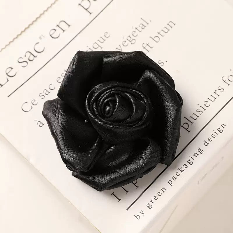 FS10180-7.5cm Fabric Rose