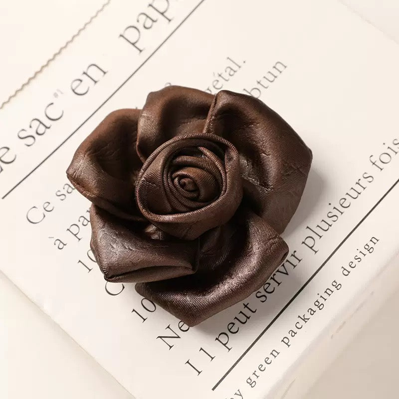 FS10180-7.5cm Fabric Rose