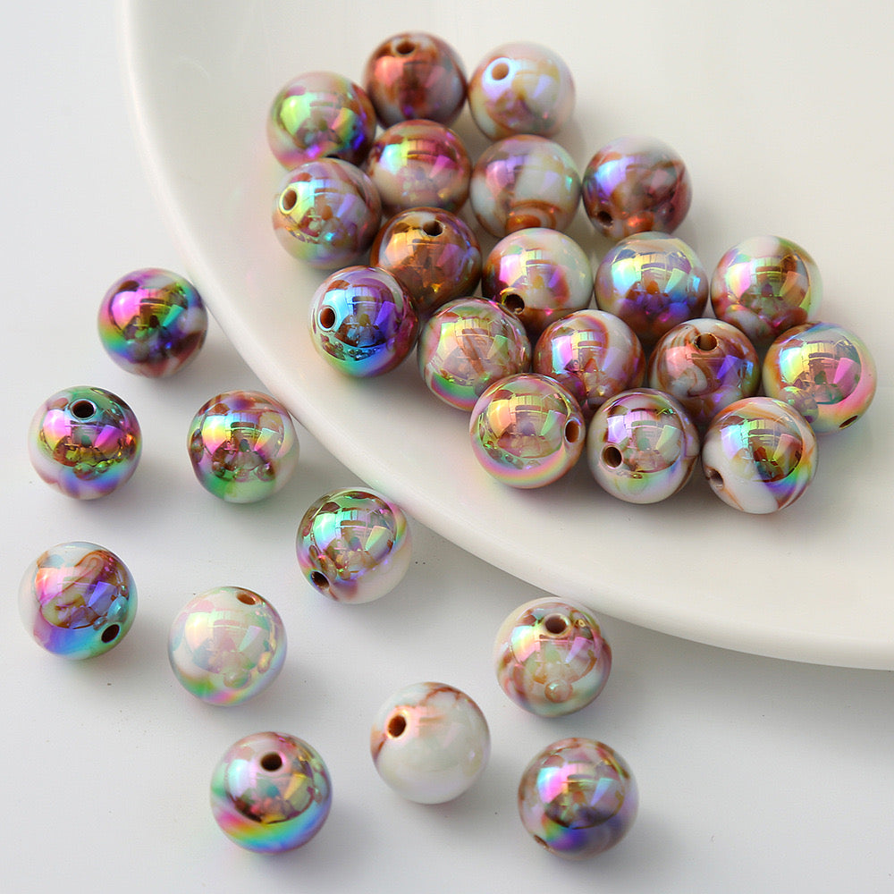 FS1716-16 MM Size UV  Acrylic Beads Fit For Beadable Pens