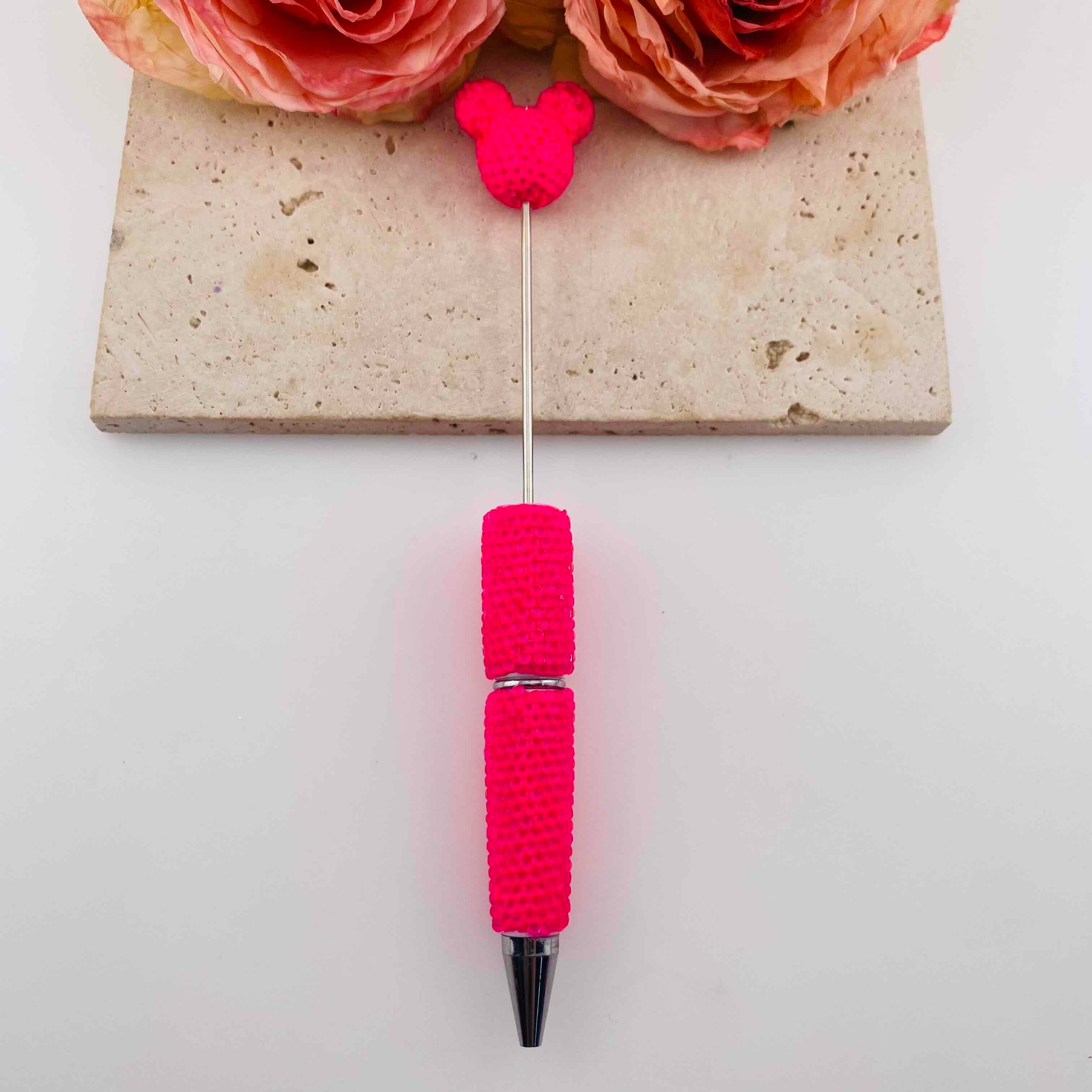 FS19782-Fluorescent Mickey Rhinestone Pens